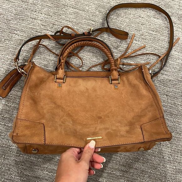 Rebecca Minkoff FS Tan Regan Satchel Tote in Almond - Picture 10 of 16